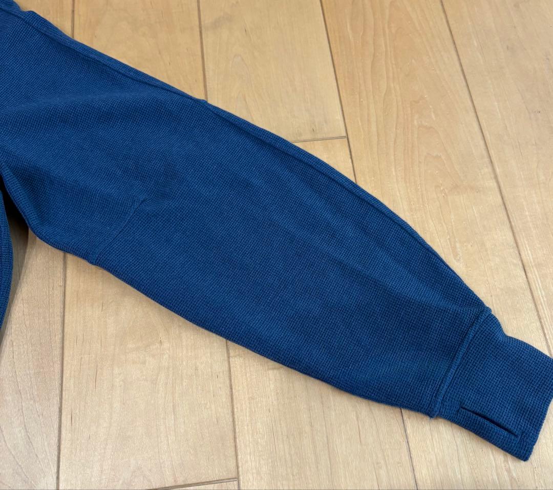 ルルレモン Scuba クロップ ファネルネックハーフジップ ワッフル S