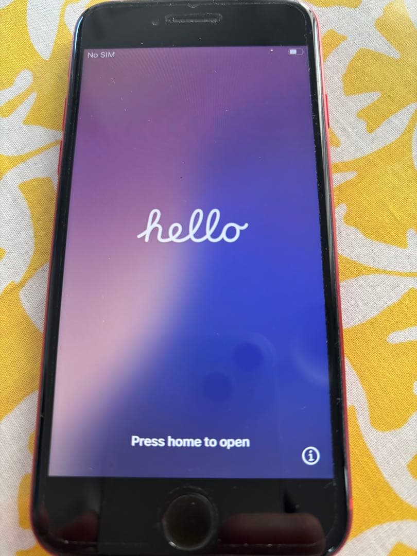 iPhoneSE 第二世代　容量128GB