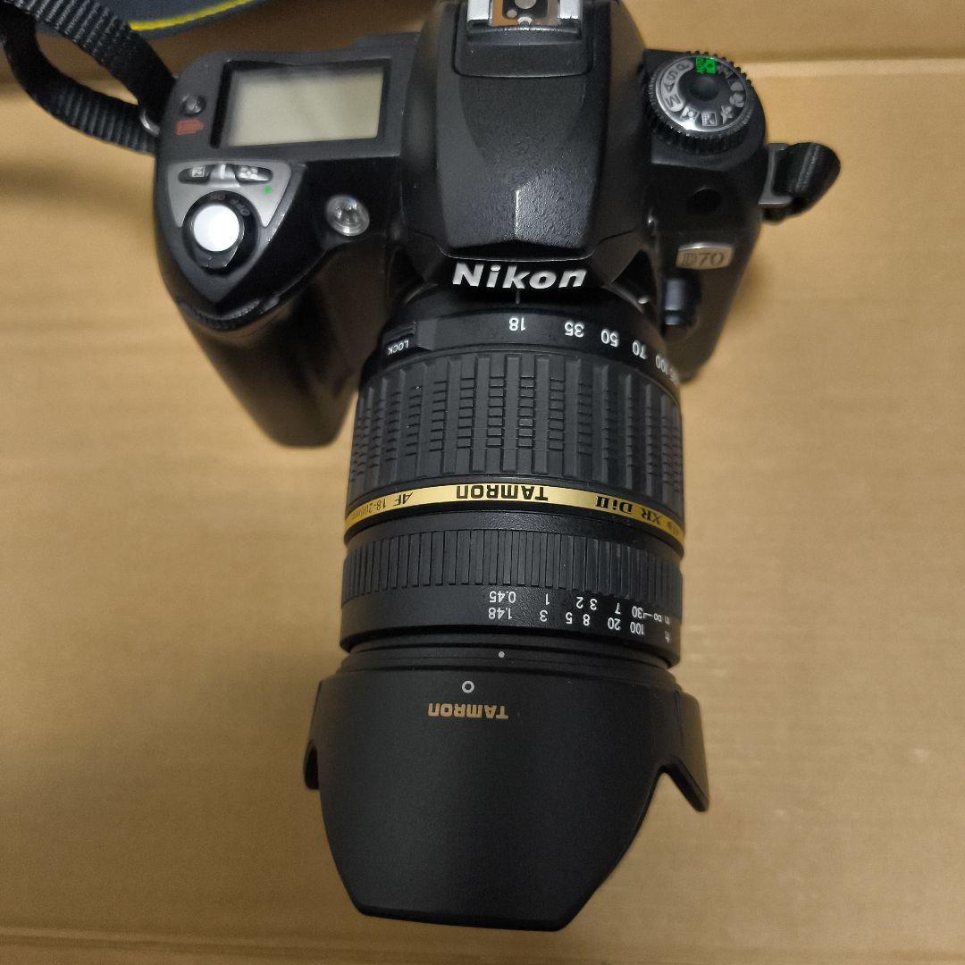 Nikon D70 デジタル一眼レフカメラ Tamronレンズ付き