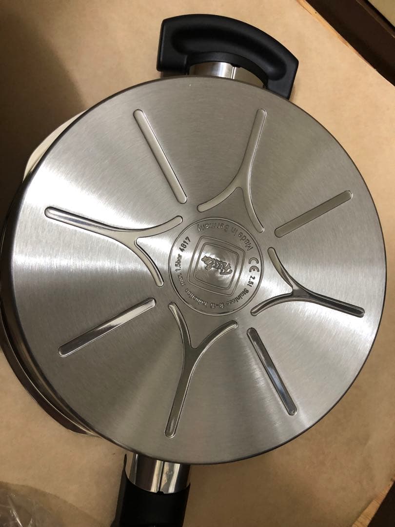 Fissler フィスラー　コンフォートプラス　圧力鍋　2.5L+4.5L