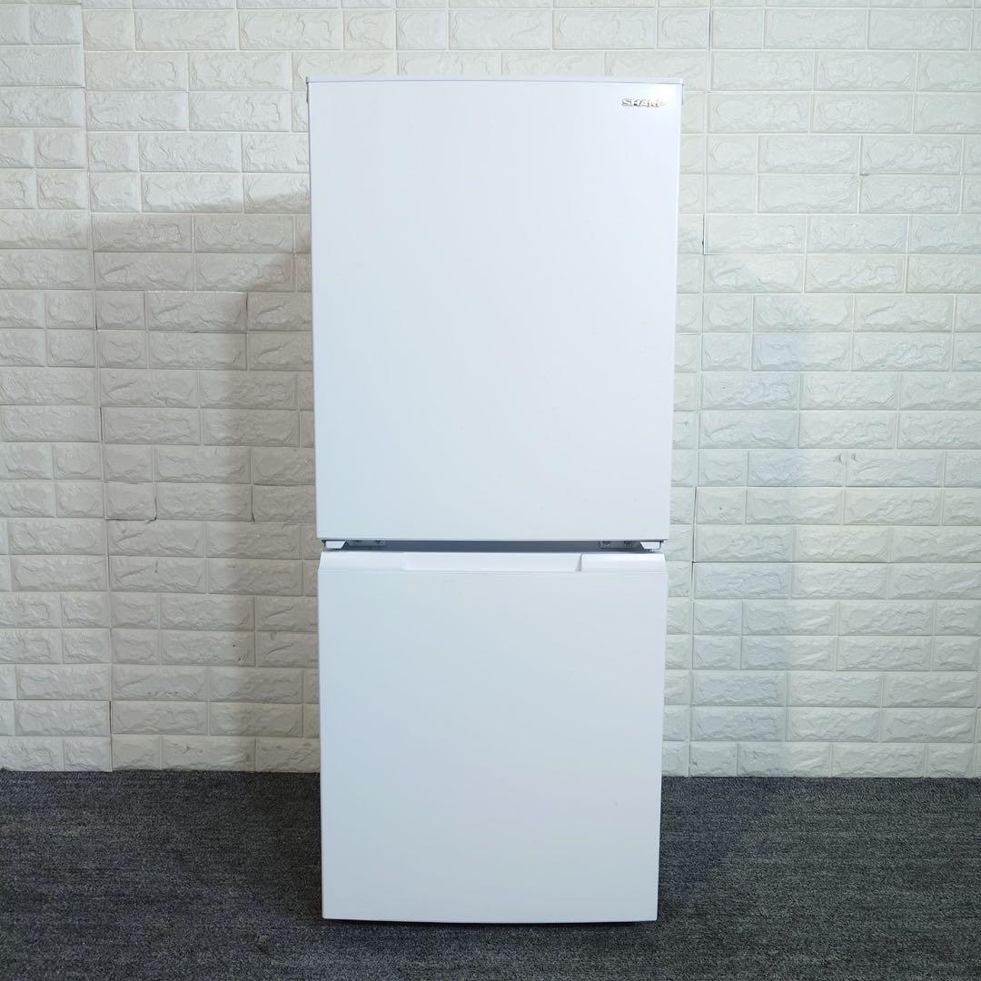 SHARP 冷蔵庫 SJ-D15J-W 152L 2023年製 家電 G019