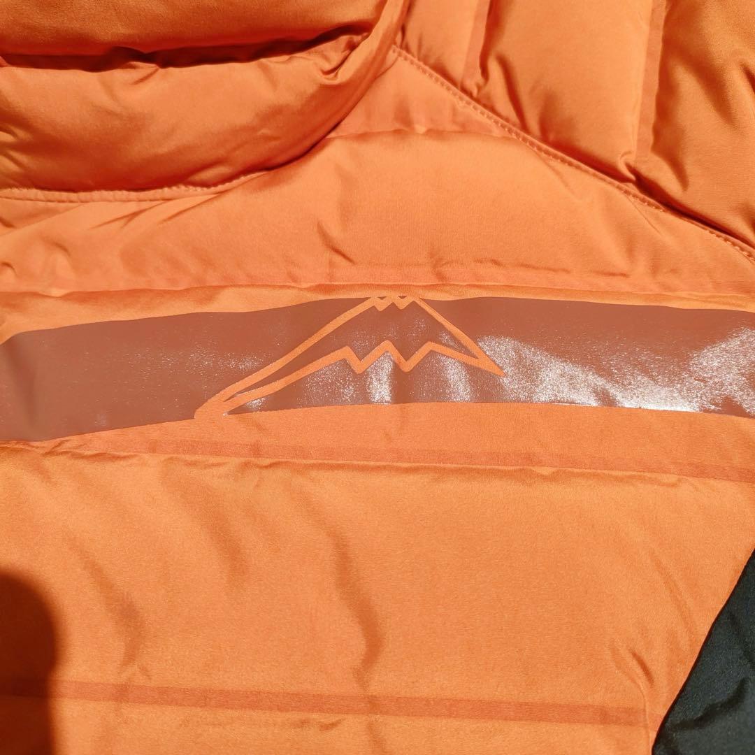 【極美品】クシタニ ホワイトグースダウンジャケット オレンジ Lサイズ