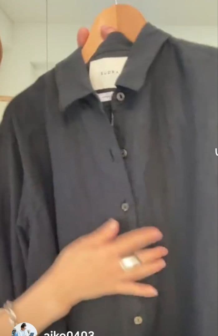 トップス argue BELGIUM LINEN CLASSIC SHIRT