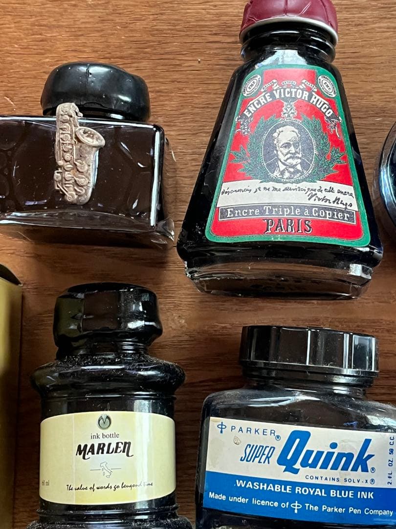 輸入品ブランドインクボトルセット 6種、稀少アイテム。