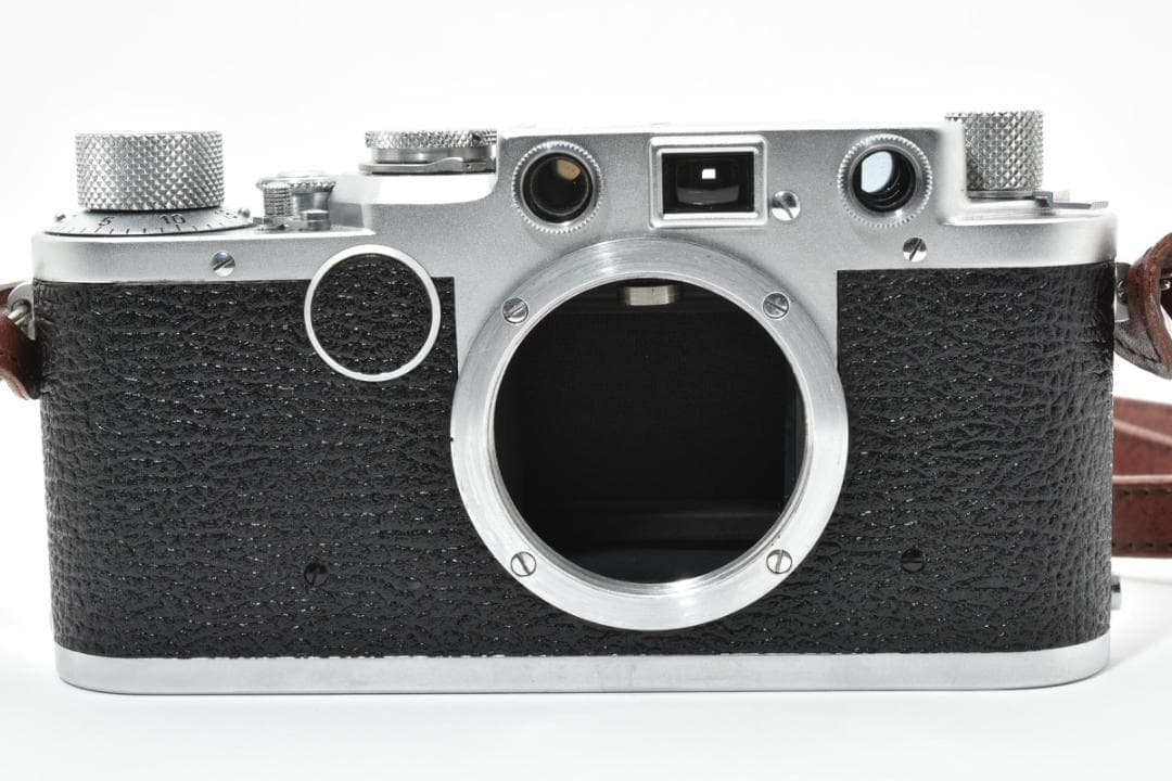 【美品/動作◎】Leica IIf バルナック ライカ A&A本革ストラップ付