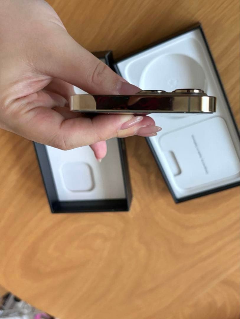 Apple iPhone 13 Pro 128G ゴールド　美品