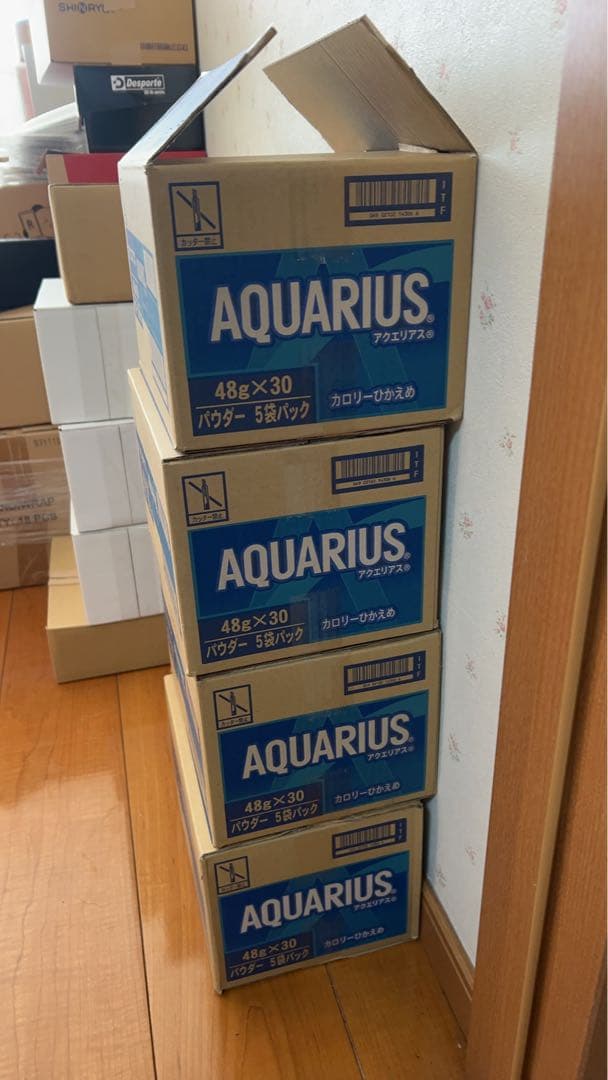 コカ・コーラ アクエリアスパウダー48g ×30袋✖️4箱