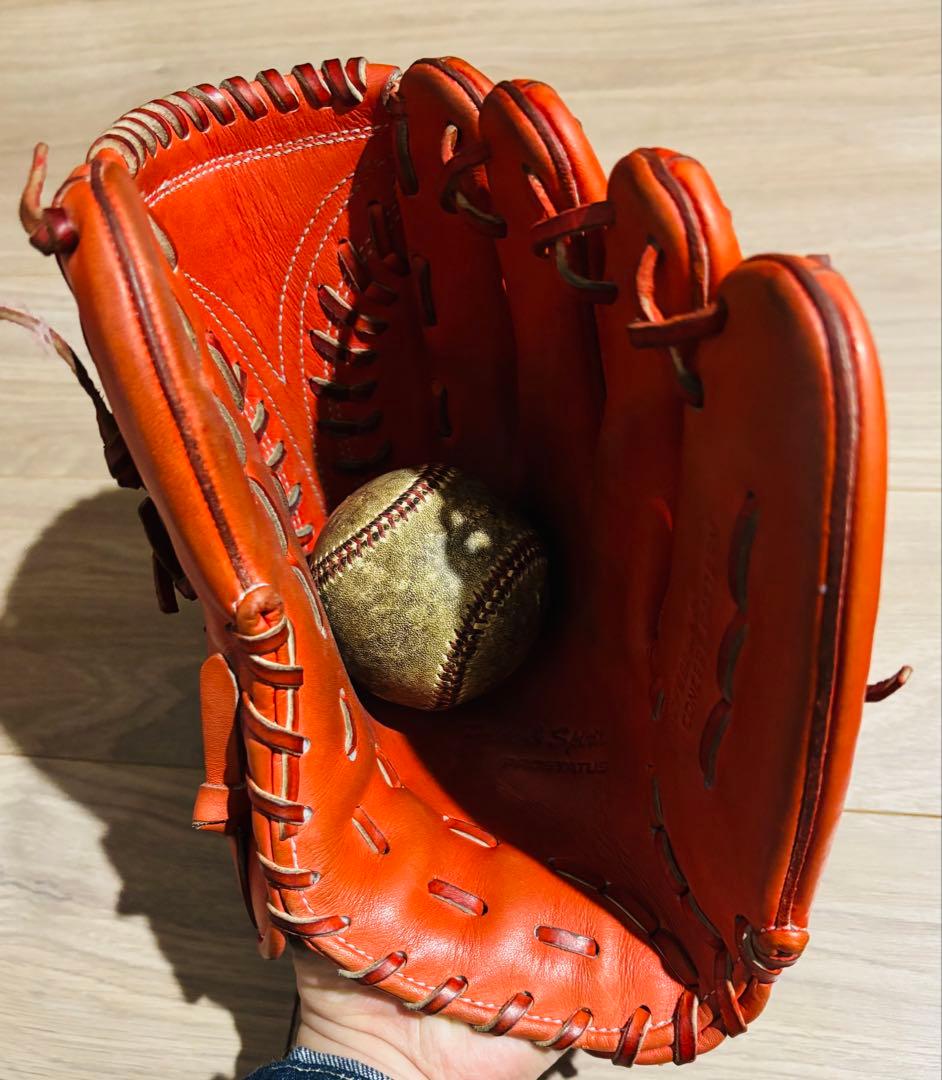 【即戦力】ZETT ゼット　プロステイタス　軟式　投手用グローブ