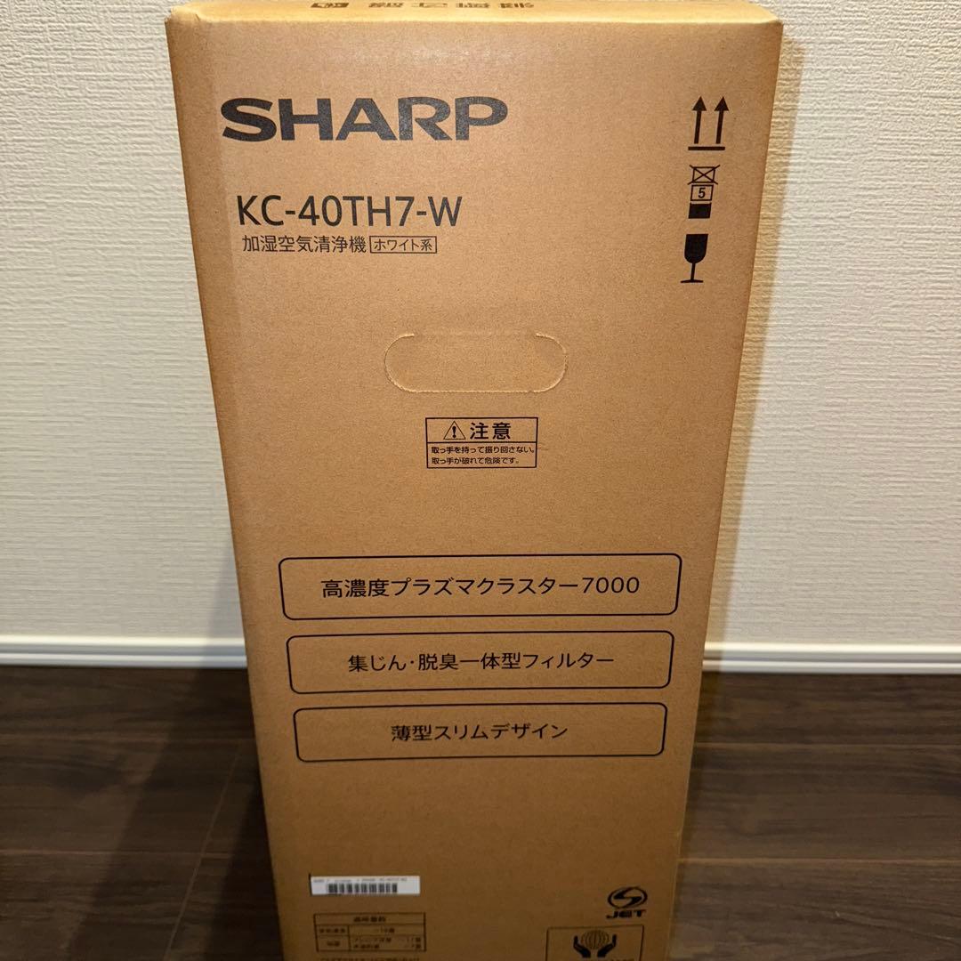 【SHARP】加湿空気清浄機 KC-40TH7-W②
