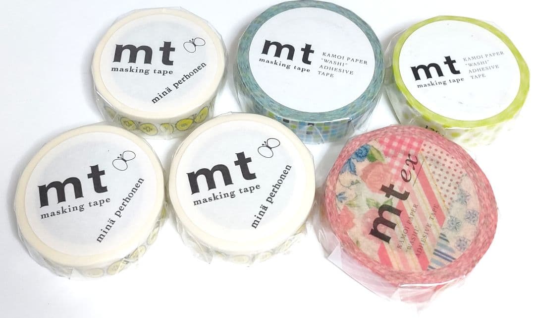 mt マスキングテープ マステ 廃盤 幅広マステ カモ井 エムティー 貴重