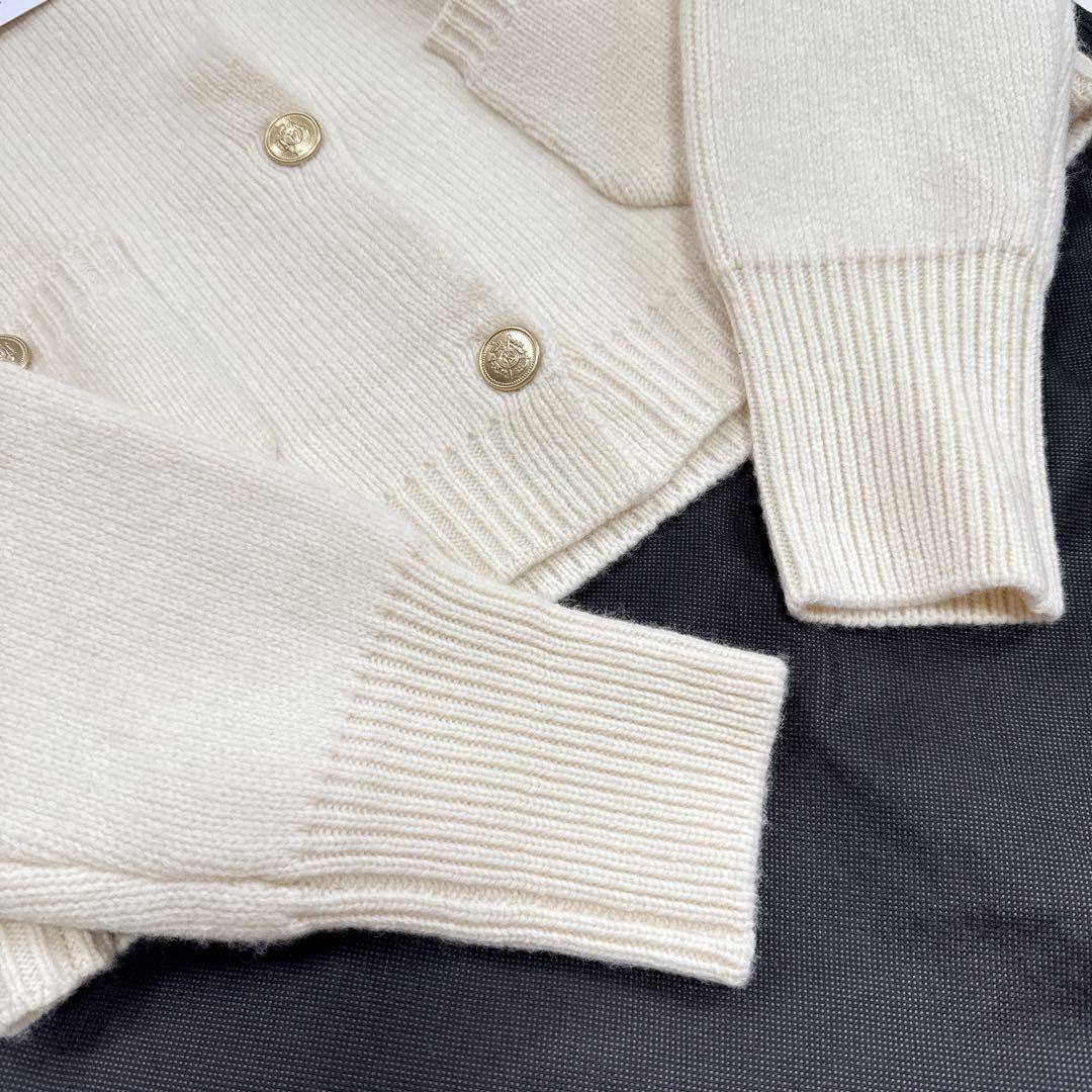 未使用タグ付き OHGA オーガ CHARMANT カーディガン ホワイト