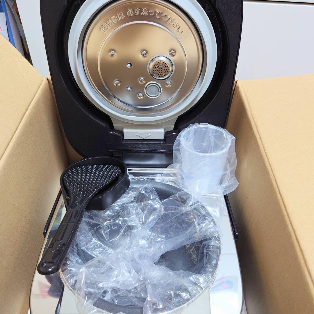 パナソニック 炊飯器 3合 可変圧力IH おどり炊き SR-JX058-K