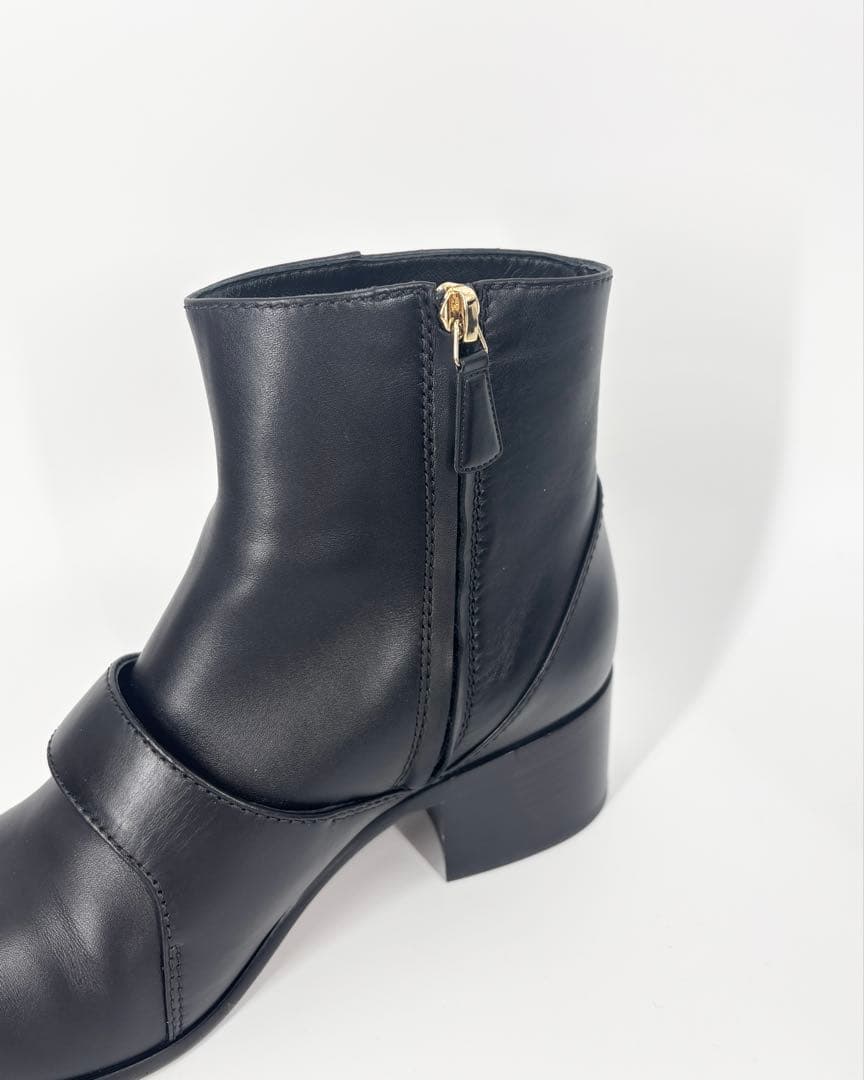 【CHANEL】新品！ショートブーツ　ココマーク　25cm 21AW ブラック