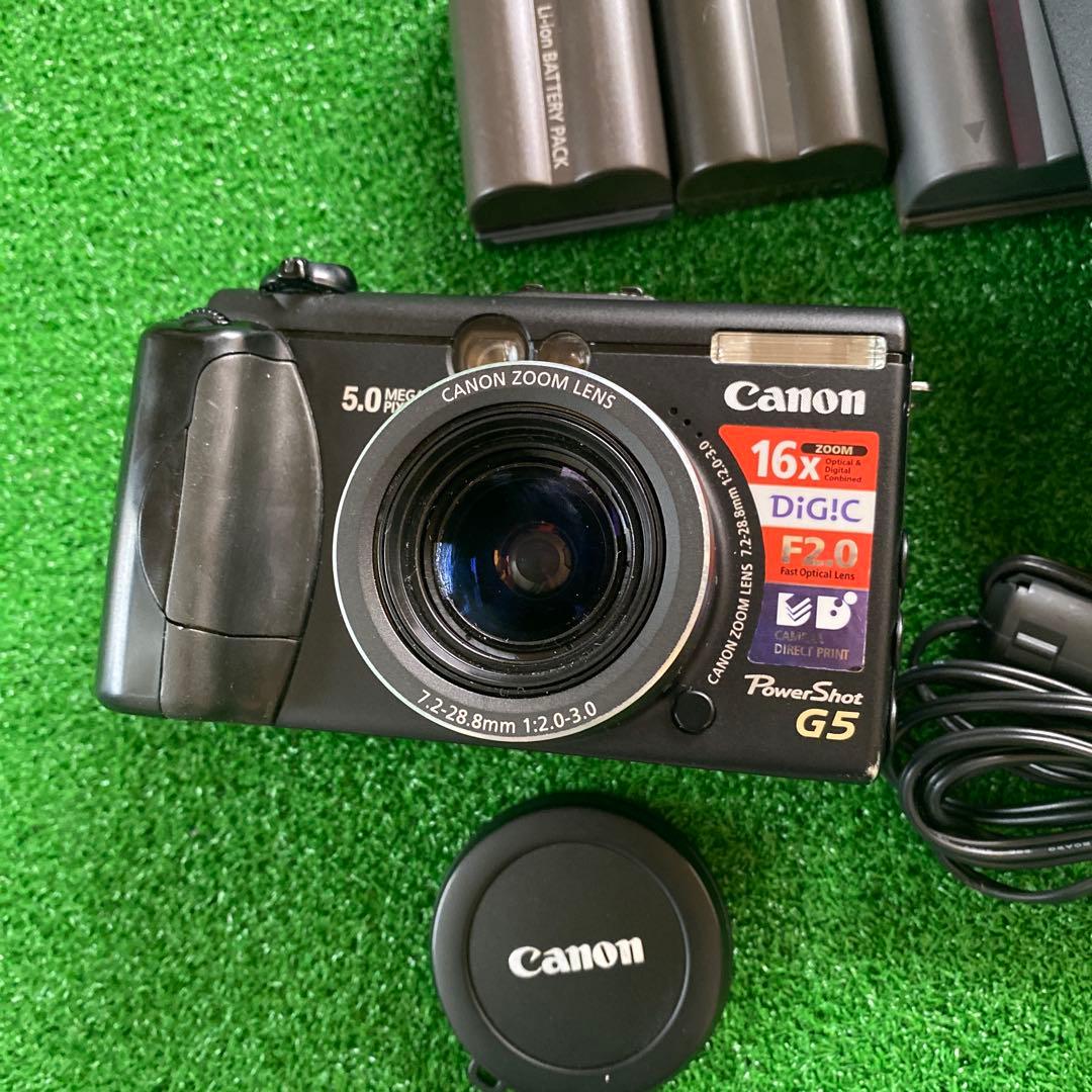 Canon コンパクトデジタルカメラ　PowerShot G5