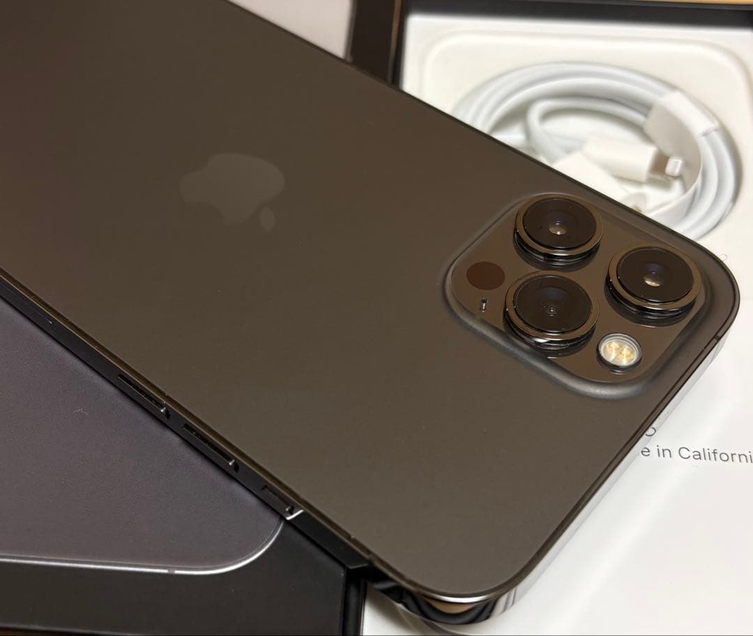 【美品】iPhone 12 PRO MAX 512GB 新品バッテリー　本体