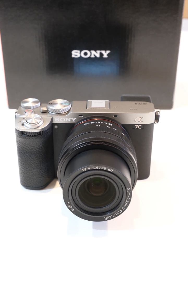 【美品】SONY α7C II ILCE-7CM2L シルバーFE28-60mm