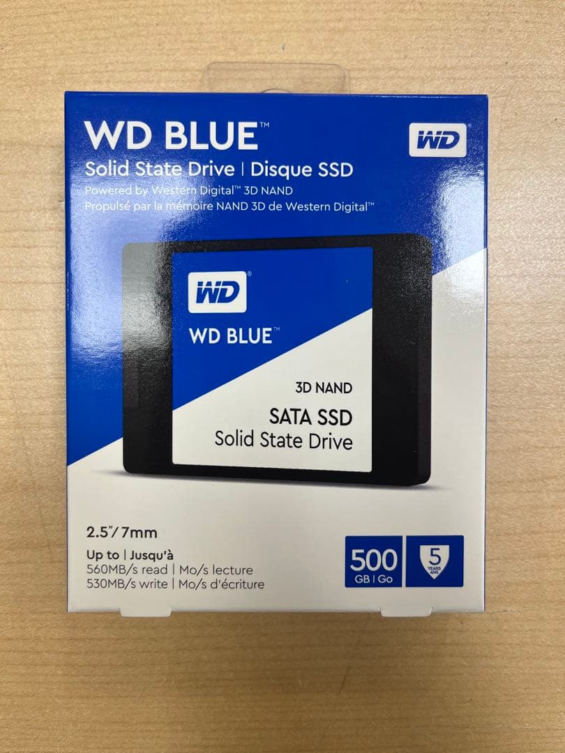 WD Blue 500GB SATA SSD WDS500G2B0A セット