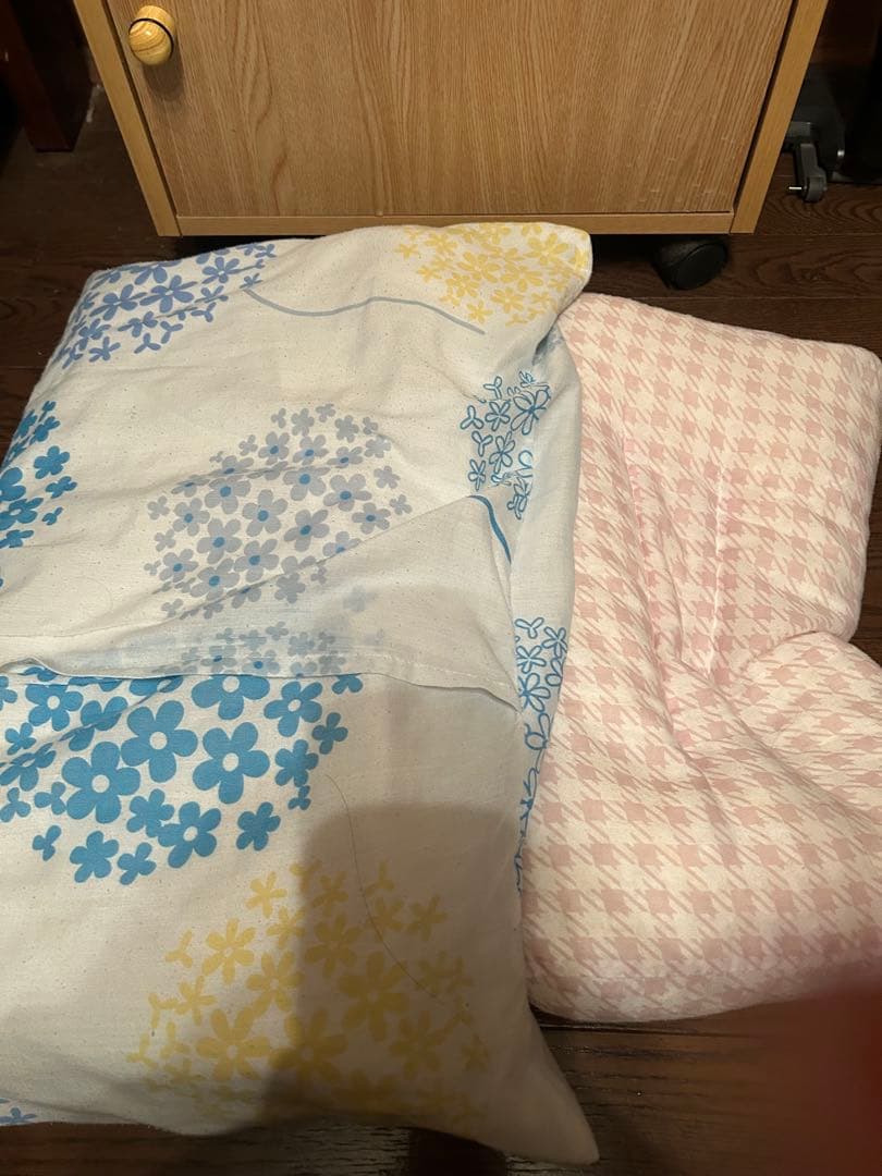 ニトリ　掛け布団　枕　本体　カバー付き　ぬいぐるみセット