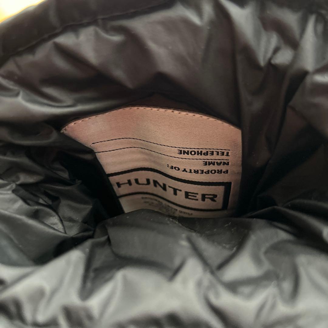 HUNTERスノーブーツ新品ブラック