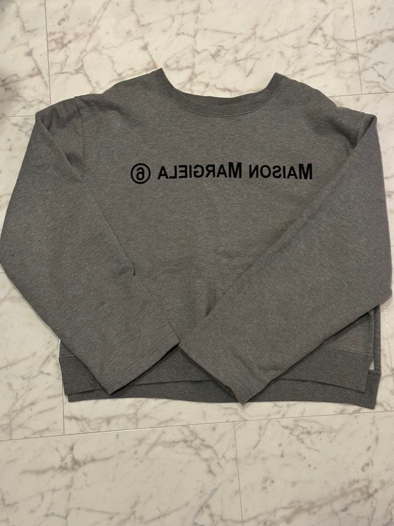 MM6 リバースロゴ　スウェット