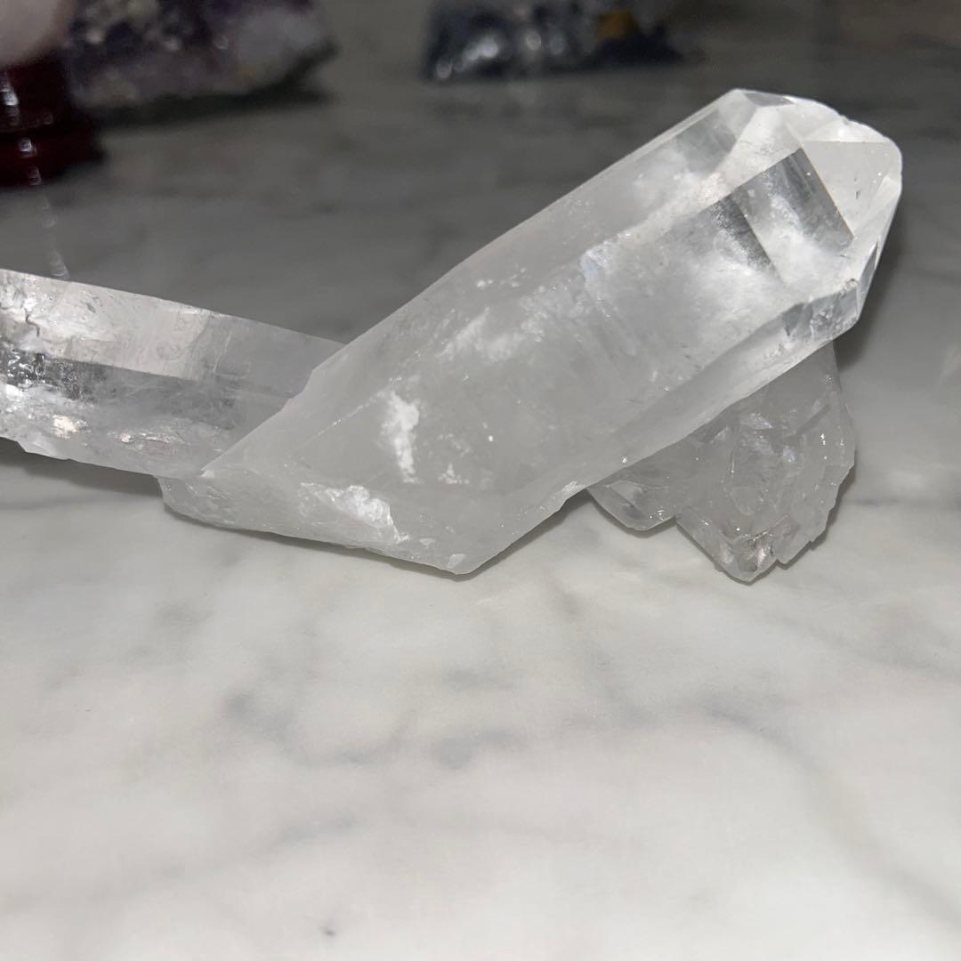 水晶 ポインター 原石 2点セット