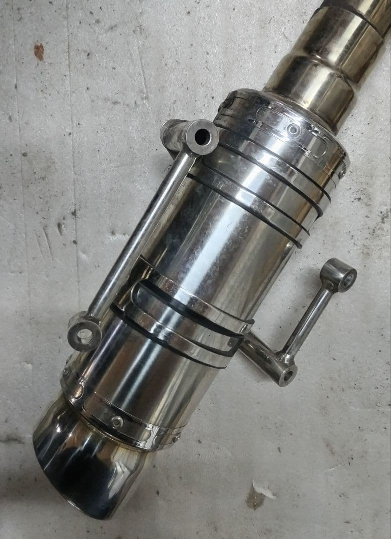 ジョイマックス125i ステンレス マフラー