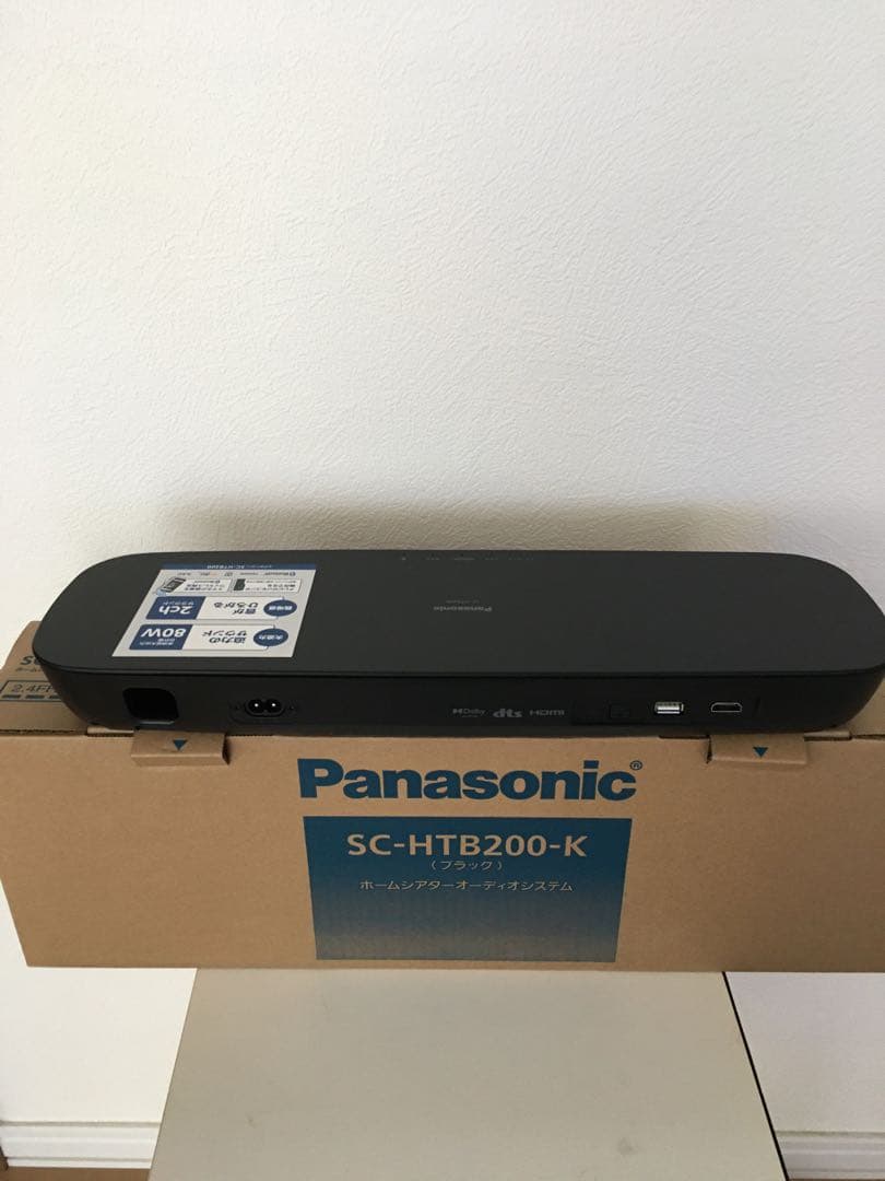 Panasonic ホームシアターオーディオシステム SC-HTB200-K