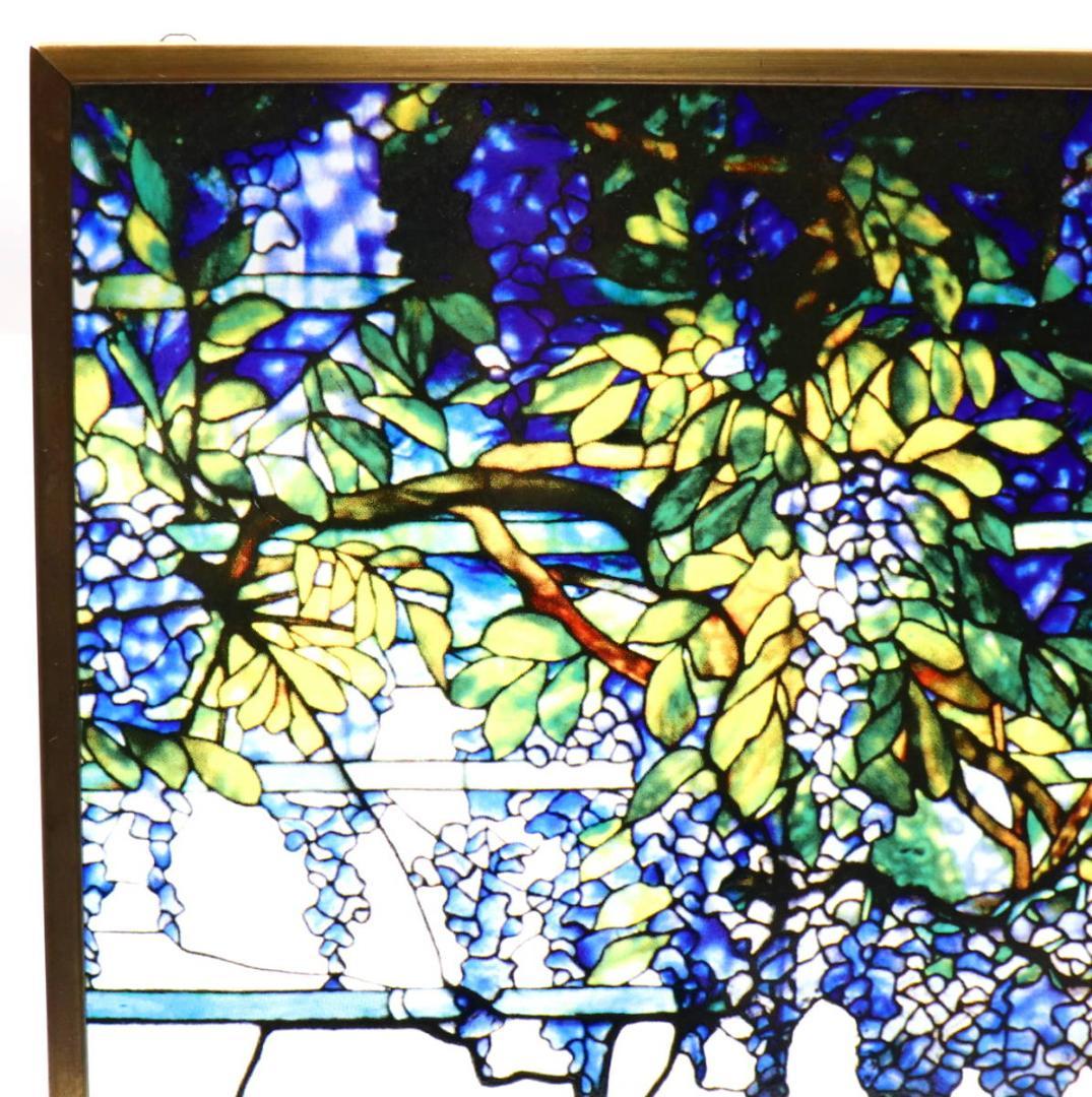 トランザム ティファニー ヴィンテージ ステンドグラス 藤の欄間 トロント