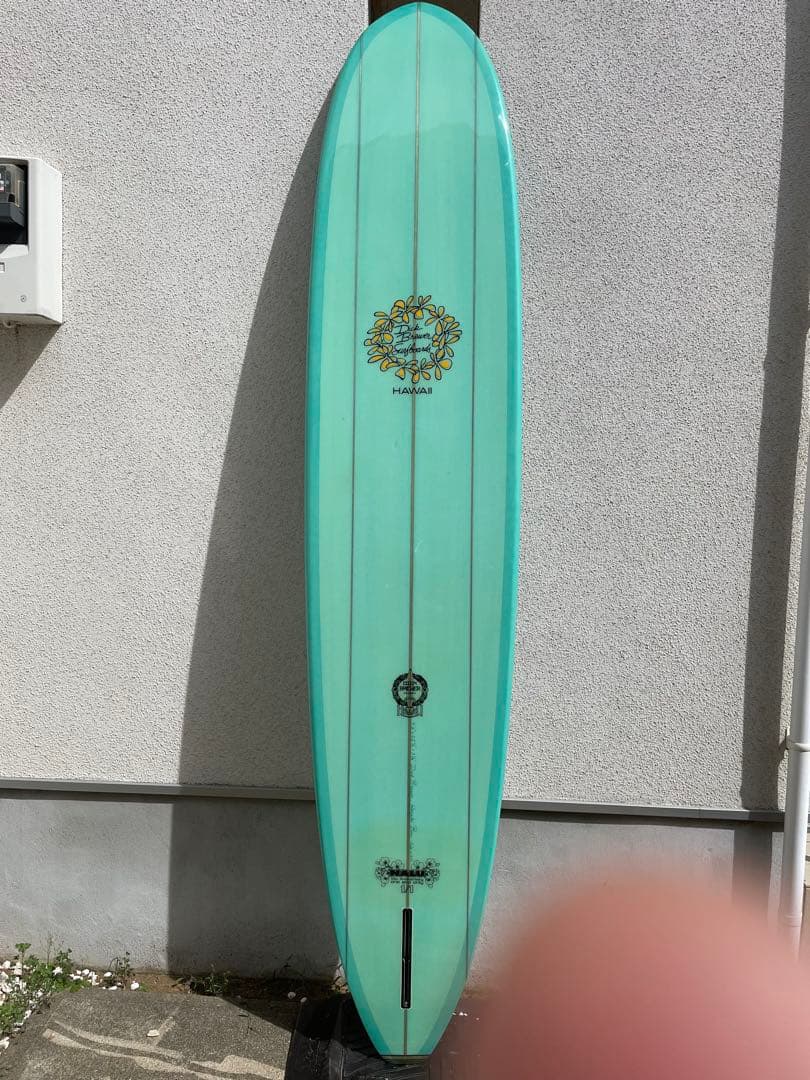 【NALU】ディックブリューワー本人シェイプ 9'6 シングル 美品