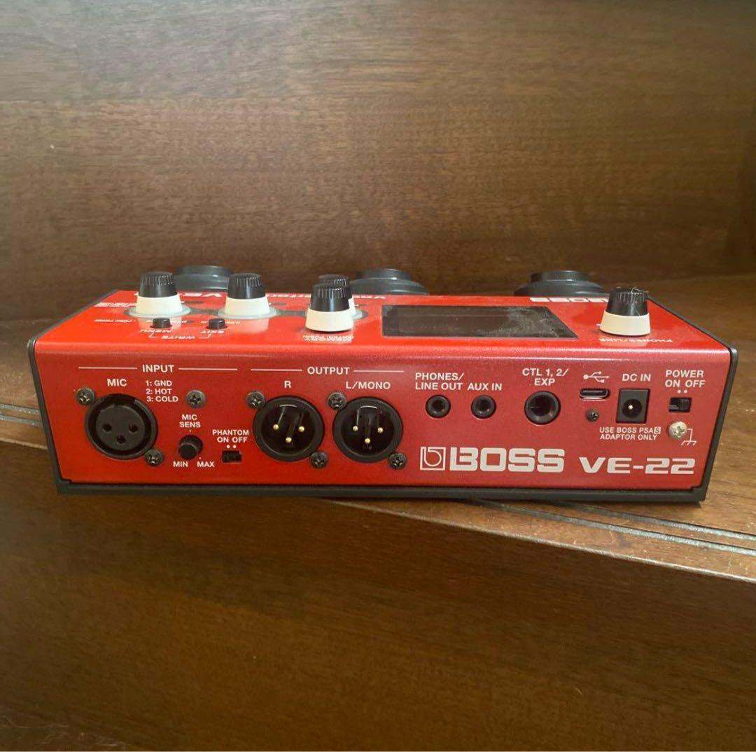 BOSS VE-22 ボーカルエフェクター ほぼ新品