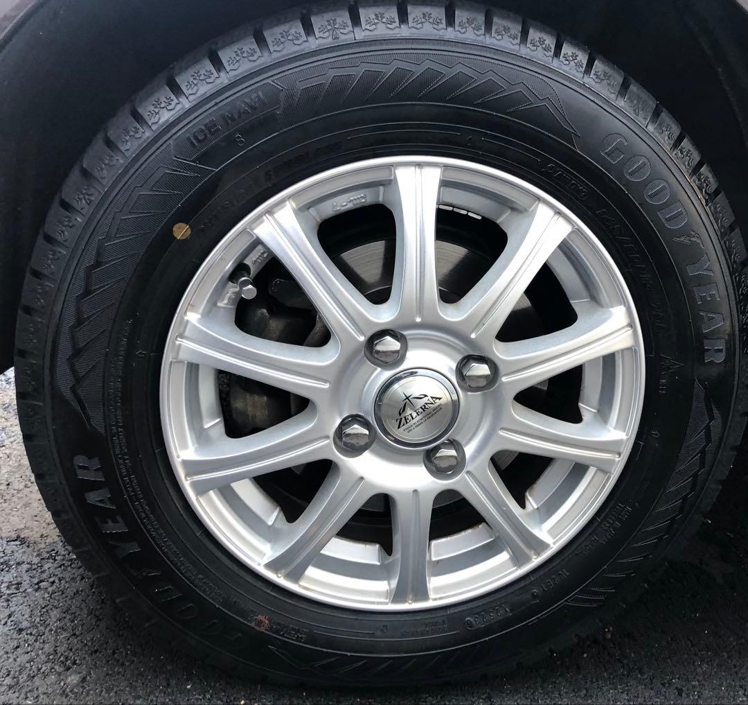 本州◉送料込み◉スタッドレスホイール&タイヤセット　145/80R13 軽自動車