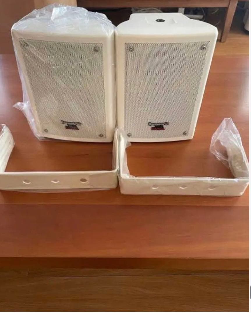 【新品未使用】スピーカーWS-NF015-W ニアフィールドスピーカー 2セット