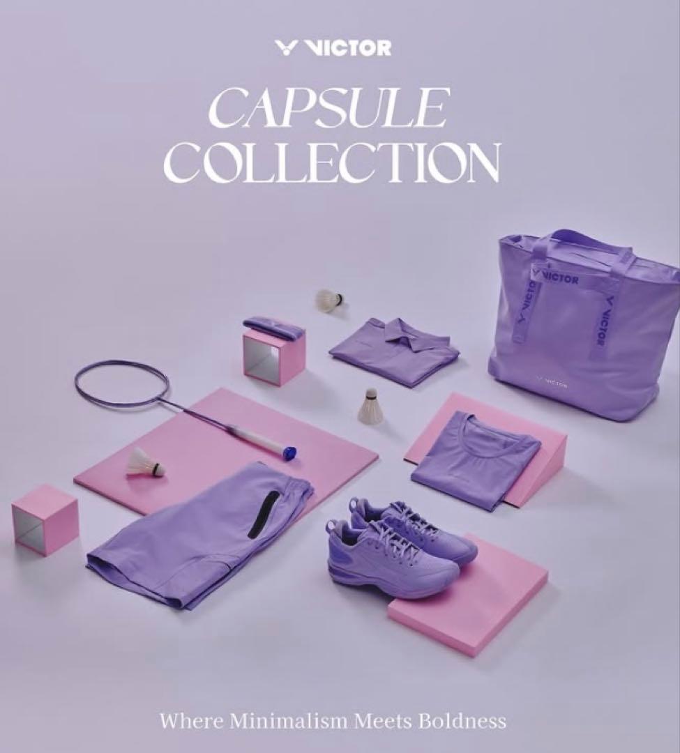 【日本未発売・1点限り】 VICTOR CAPSULE パープルセット　L/M