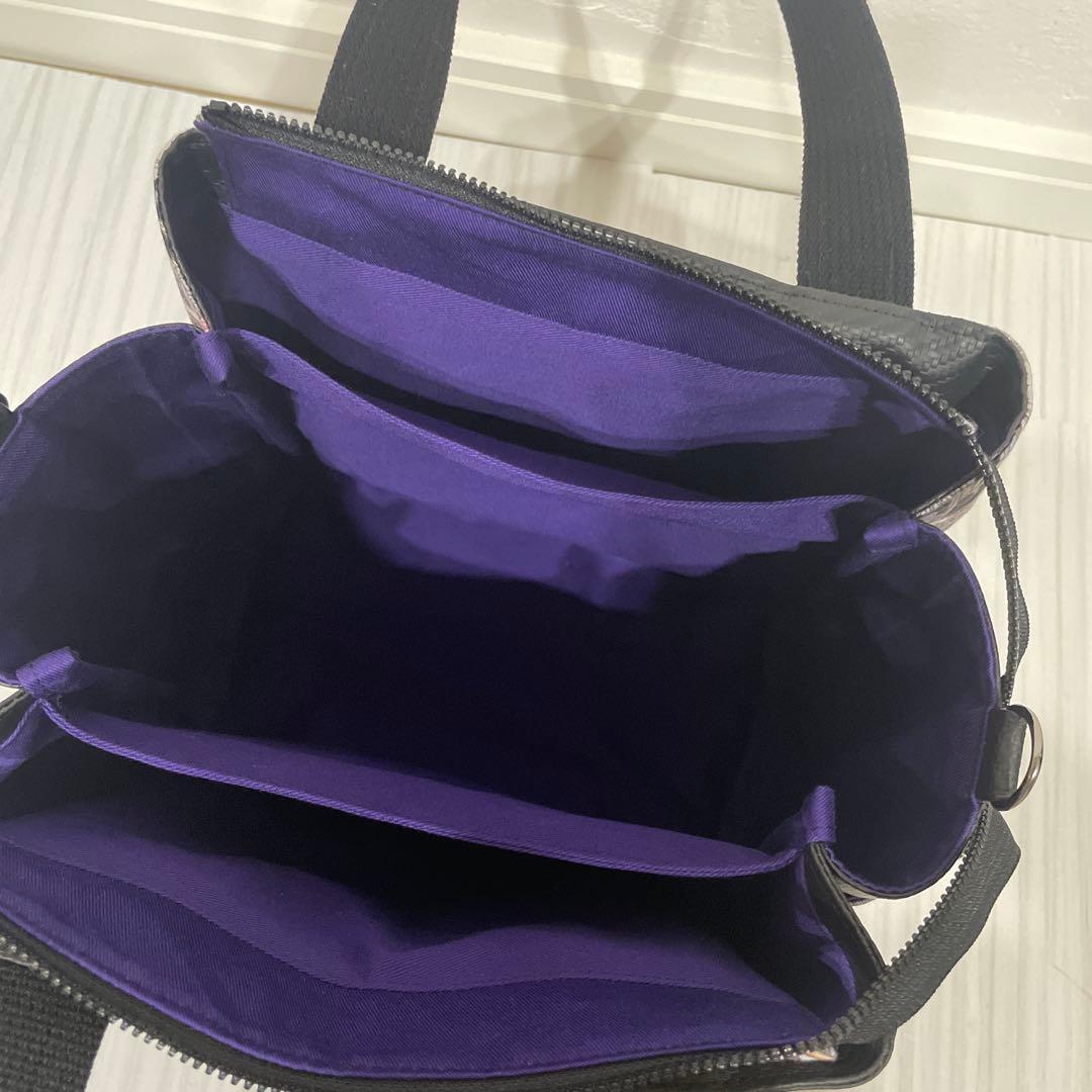 ジョリーフルール 3roomスクエアバッグ・M