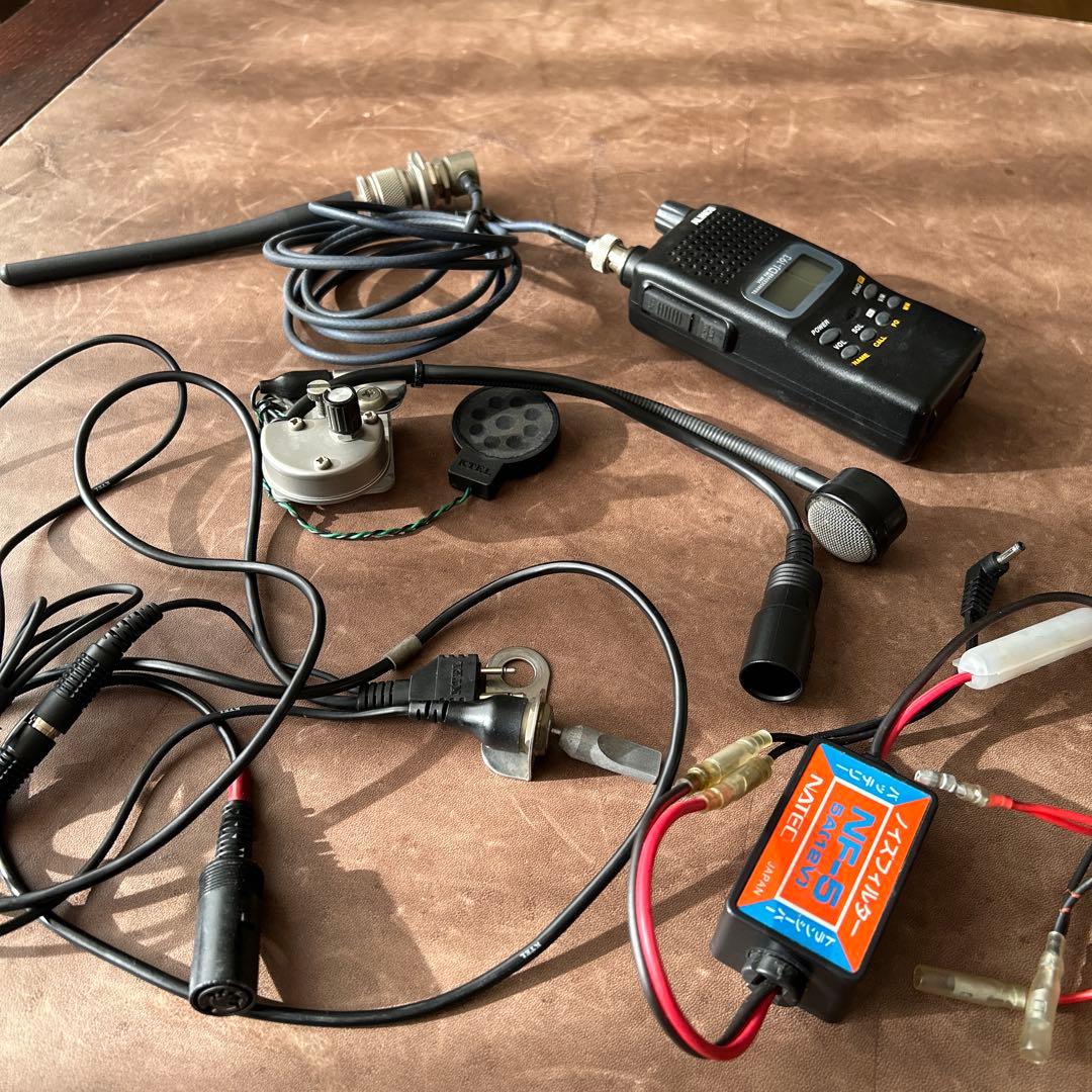 ハンディ無線機　ALINCO DJ-193 (バイク仕様)