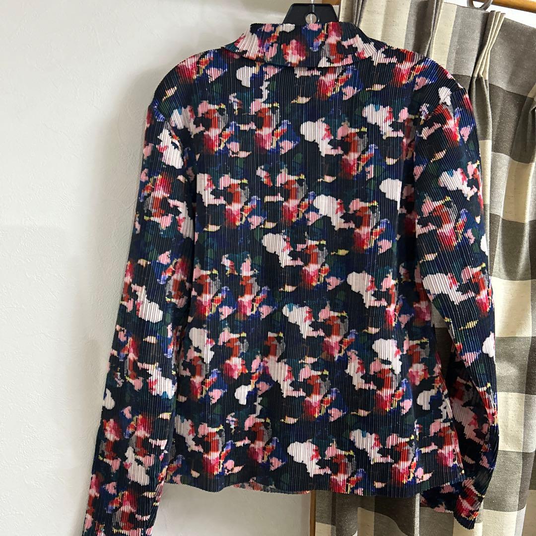 HENRIK VIBSKOV プリーツシャツ