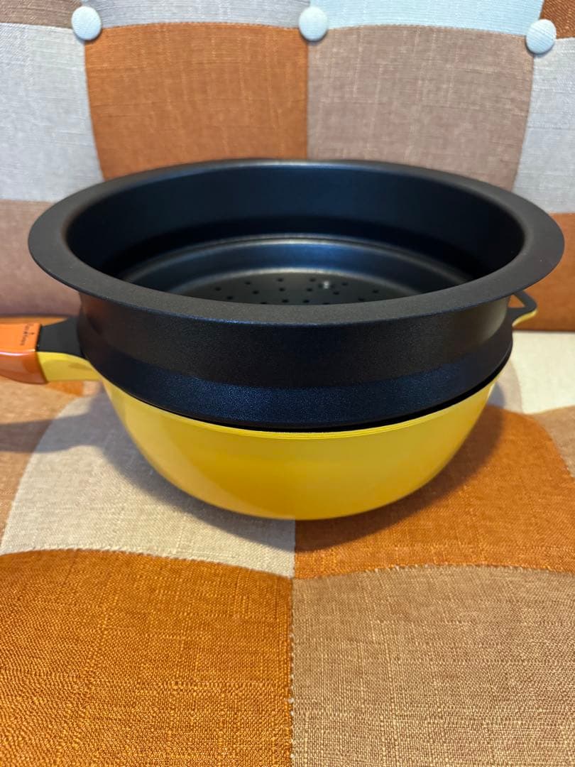 レミパン イエロー 片手鍋 取扱説明書付き