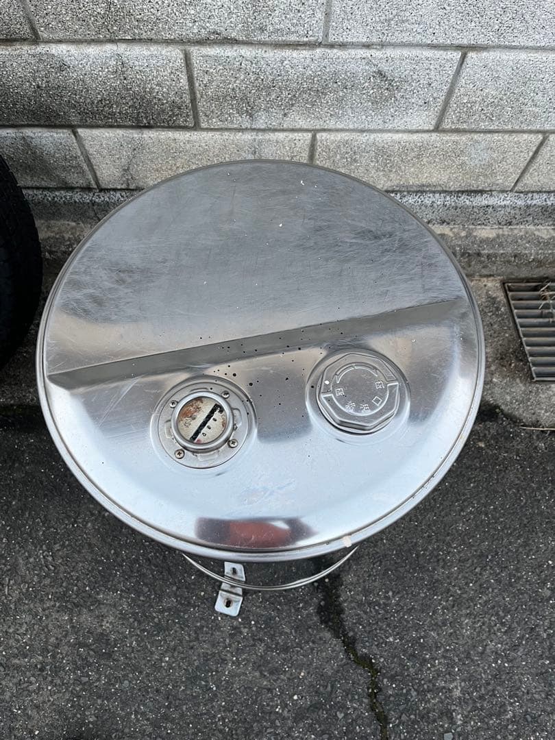 お*よ様 長府　灯油　タンク　ステンレス　85L