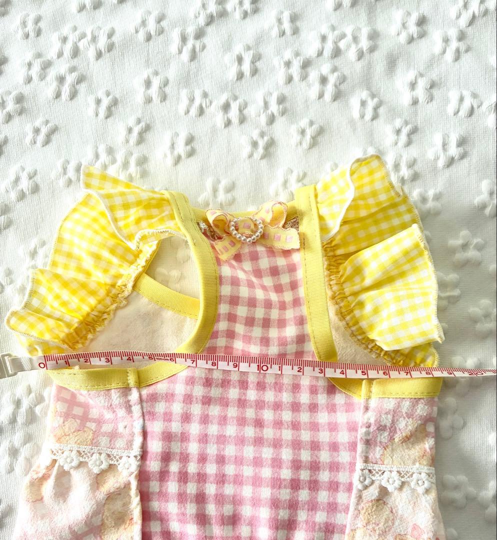 める 犬服ハンドメイドワンピース