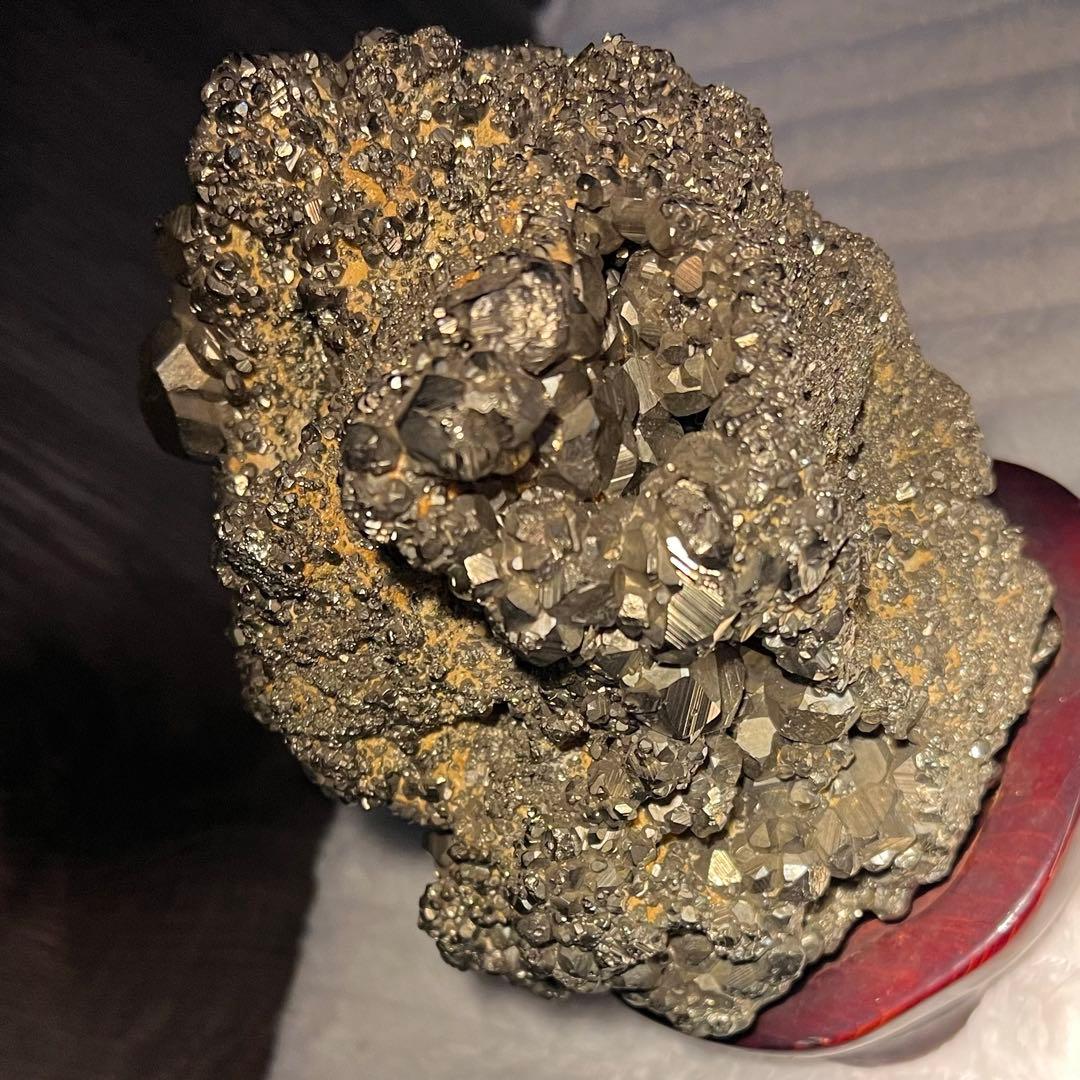 パイライト　黄鉄鉱　置物　2.8キロ