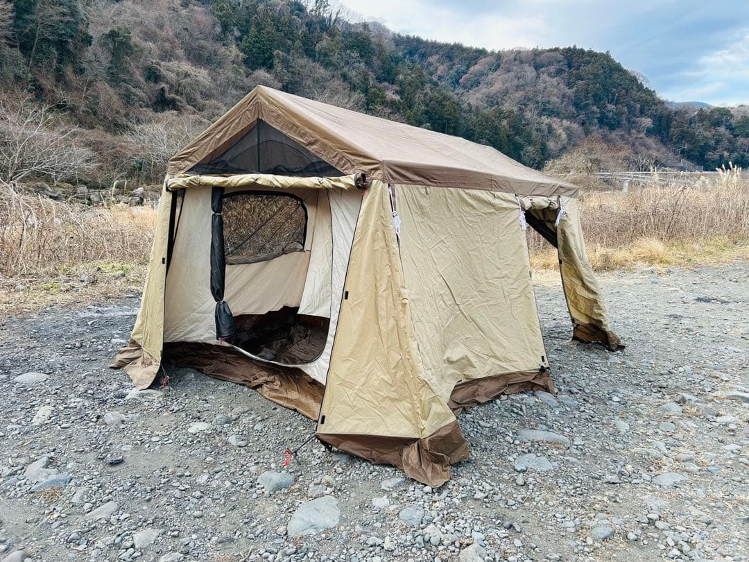 小川テント　オーナーロッジ タイプ78R 設営3回、宿泊1泊のみ