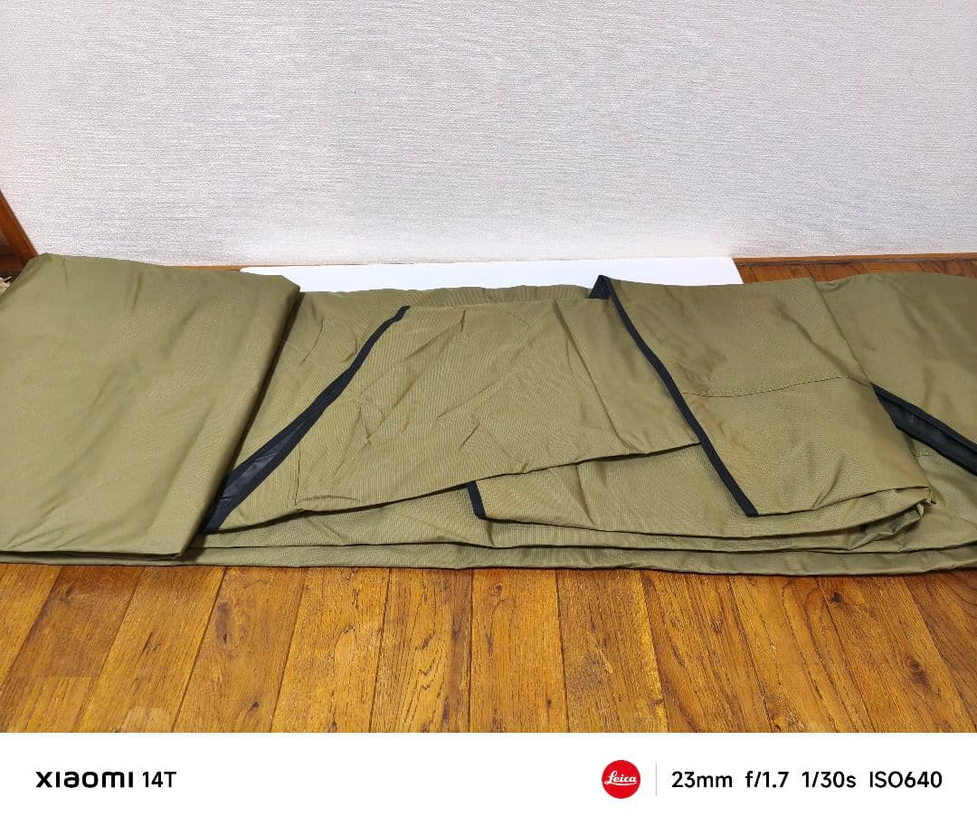 【新品未使用】入手困難 人気品 MacOne ヘキサタープ グラスカーキL