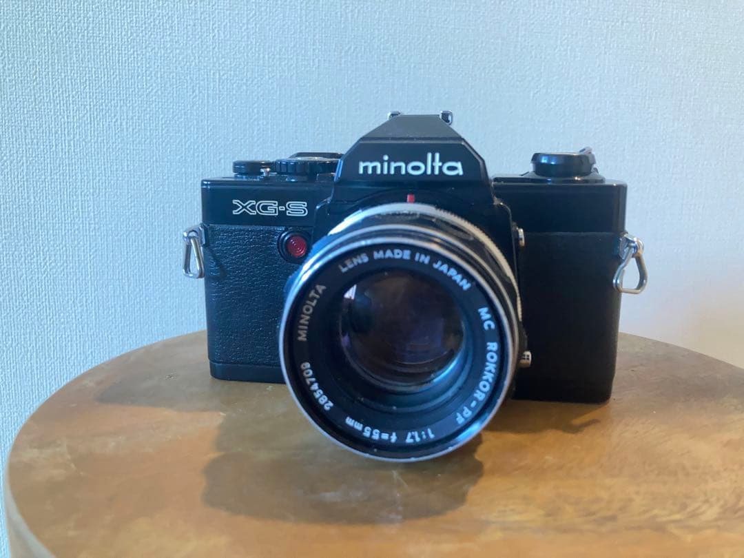 Minolta XG-S +MC Rokkor-PF 55mm 1.7 ジャンク