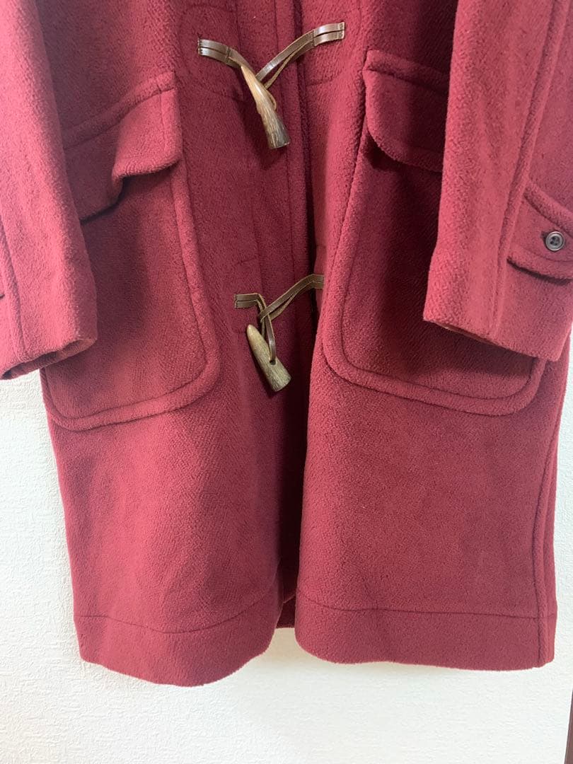 【希少】旧タグ緑タグINVERTERE ダッフルコートヘリンボーンムーアブルック