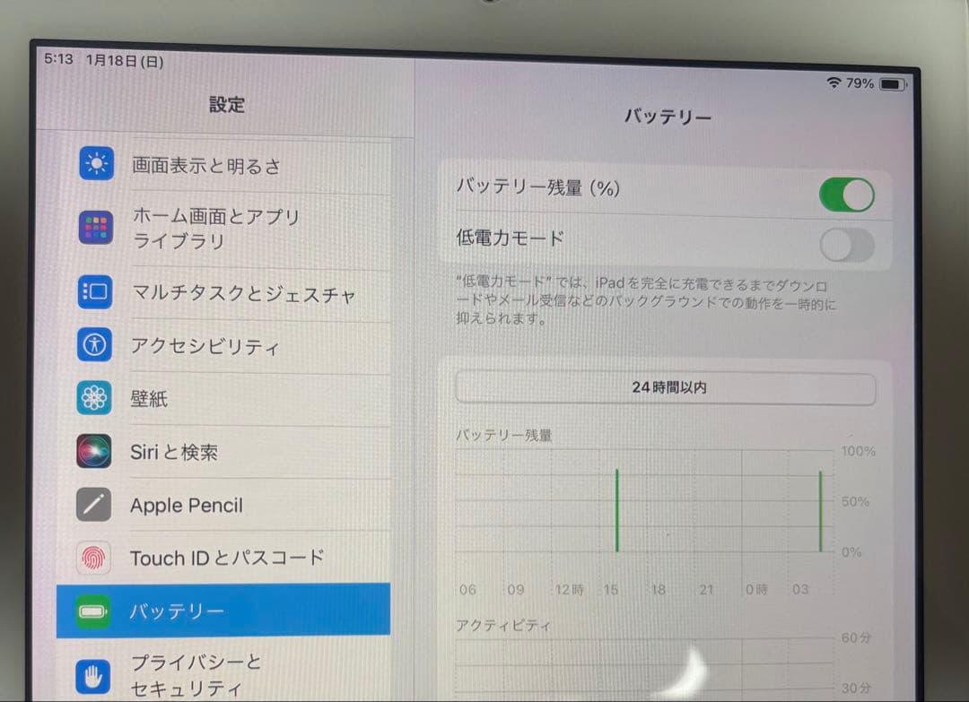iPad （第6世代）128GBゴールド+ApplePencil（第1世代）
