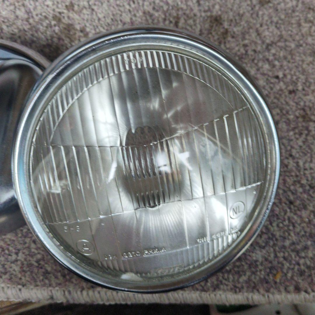 gt380純正ヘッドライト　SUZUKI　厚リム　KOITO