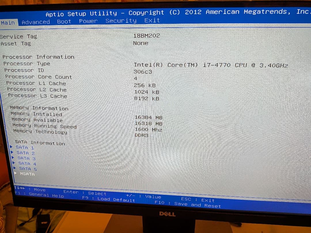 DELL XPS 8700 Core i7-4770 メモリ16GB