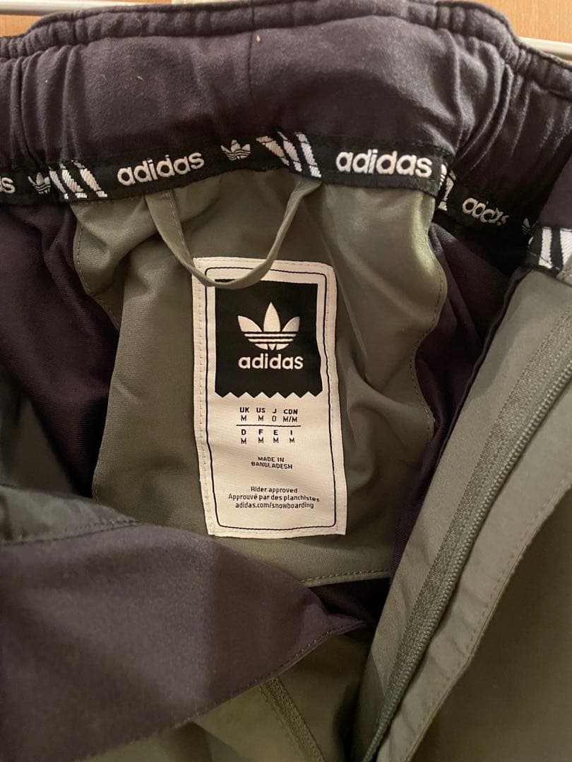adidas スノーボードウェア Mサイズ オリーブグリーン