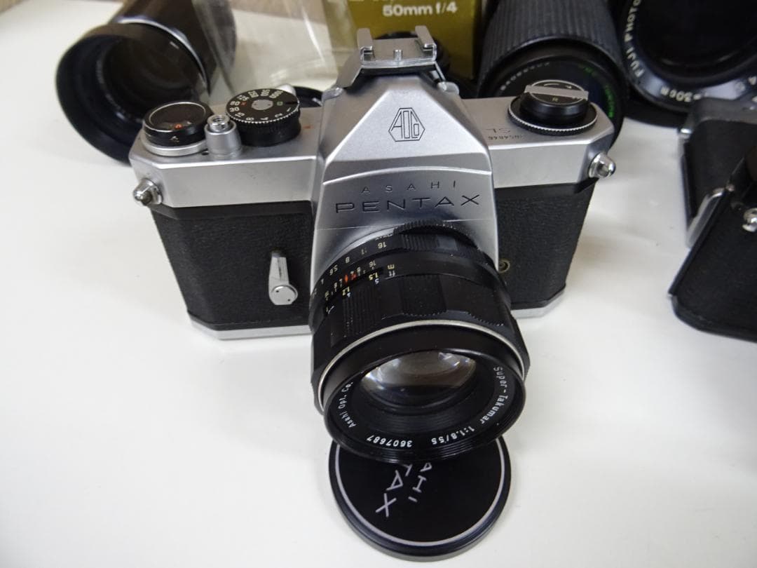 も*も様 博020 カメラ 7点 レンズ付き ペンタックス キャノン ニコン