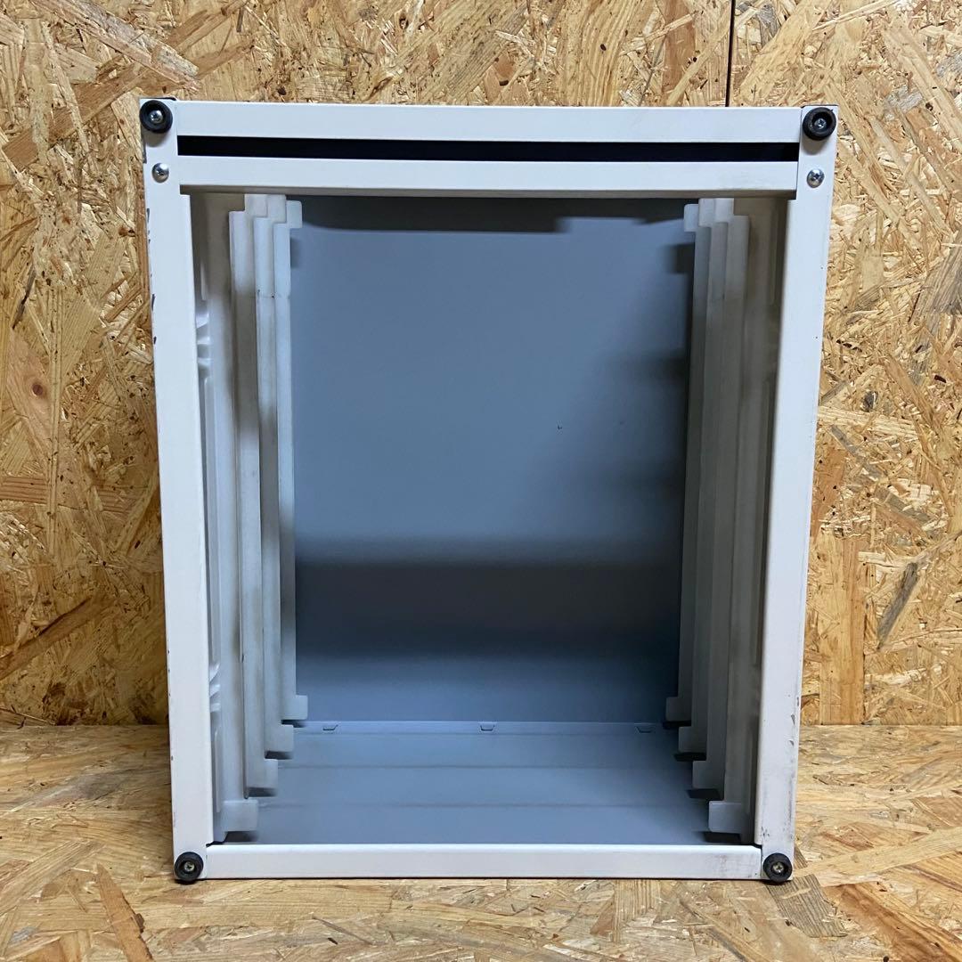 グリコ ポッキー 店舗用ディスプレイ 3段収納ケース　スチール什器 Pocky